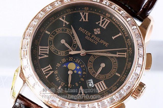PATEK PHILIPPE手錶 超強防水 百達翡麗多功能男表 百達翡麗機械男士腕表  hds1742